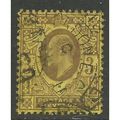 GB 1901 - 11 KEV11 3d Yellow/Purple jubilee. ( ...