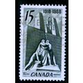 CANADA 1968 SG 629 15c SLATE BLACK ARMISTICE MO...