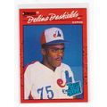 1990 Donruss Delino Deshields RC Rated Rookie c...