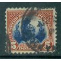 Used 573 $5 Freedom Statue Fine T0059