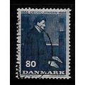 DENMARK 1966 GEORGE JENSEN 80 ORE BLUE SG 476 F...