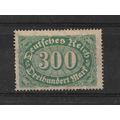 Germany.SG238 300m Green on Buff.Mounted Mint.N...