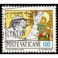 Vatican 1984 Pope John Paul II 100L Used Stamp