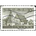FINLAND, Lammi Church, grey-brown 1956, 30mk