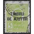 Zm Mi 1: 5 b. yellow-green Postal Tax Stamp: Ki...