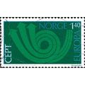 NORWAY, Europa posthorn, green 1973, 1.40kr