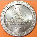 Monte Carlo. $1 Casino Token. Las Vegas, NV. 25A.