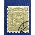 British South Africa Rhodesia QV 1898 4d Olive ...