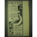 1900 Crescent Bevel-Gear Chainless Bicycles Ad ...