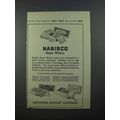 1913 Nabisco Sugar Wafers, Adora, Festino Ad