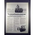 1972 Shell Tire Ad - Carely Loftin - Never Better