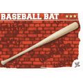 Slam Attax Mayhem TCG Baseball Bat Prop Card