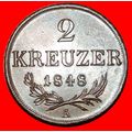 REVOLUTION: AUSTRIA ★ 2 KREUZER 1848A RARE UNC!...