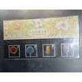 GB STAMPS Presentation pack 178 Flowers 1987 MN...