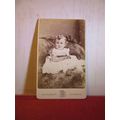 victorian photograph CDV young girl. Photo by H...
