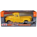 1957 Chevrolet 3100 Stepside Pickup Truck Yello...