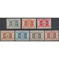 Mi: 123/9 used 1916 Wurttemberg