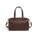 Genuine Leather Women's Handbag Vintage Boston ...