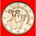 Ⰶ GREECE (2010-2024): CYPRUS ★2 EURO CENTS 2021...