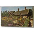 1965 postcard Ann Hathaways Cottage Stratford u...