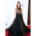 CHARISMA CARPENTER 2014 gorgeous black gown 7x1...