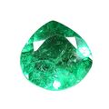 9.65 Ct Natural Colombian Green Emerald Pear Lo...