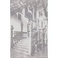 The Grand Staircase Hatfield House Hatfield Hertfordshire Postcard (QHER386)