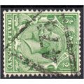 sg418a 1/2d green wmk sideways very fine used (...
