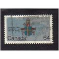 1984 canada papal visit 64c f/u sg1127