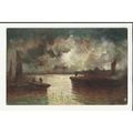 2578 HEAVY CLOUDS (Van Hier) Tuck Oilette Postcard