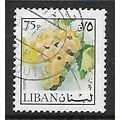 LEBANON 1973 FLOWERS & FRUITS 75p GRAPES SG 113...