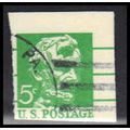 Used UX55 5c Abraham Lincoln Fine Cut Square Z2893