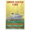 Advertising UNION-CASTLE South & East Africa Po...