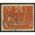 Sweden Facit 200/Scott 201, 25ö orange UPU Cong...