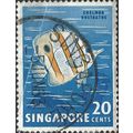 SINGAPORE, FISH, Copper-banded Butterflyfish, b...