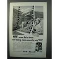 1950 Bell & Howell Movie Camera Ad - Bring Home