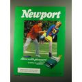 1987 Newport Cigarettes Ad - Alive