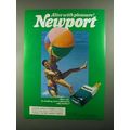 1987 Newport Cigarettes Ad - Pleasure