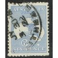 Australia 1915 Kangaroo 6d Bright Ultramarine w...