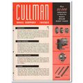 Cullman Wheel Company 1945 vintage industrial c...