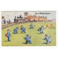 Cricket The Isle of Wight Express Train Cartoon...