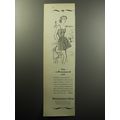 1957 Abercrombie & Fitch Swimsuit Advertisement - Our well-mannered suit