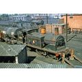 pu3462 - Steam Engine No.55215 & BP Tank at Per...