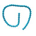 8mm Turquoise Beads Jewellery Making 50 Beads o...