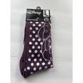 NEW Disney Minnie Mouse Purple Unisex Crew Sock...
