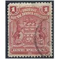 Rhodesia 1898 SG77 1d Rose Fine Used