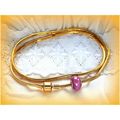 Euro Clasp Gold Plated Snake Chain Necklace Eur...
