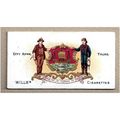 1905 WILLS Cigarette card City and Town Arms Tr...