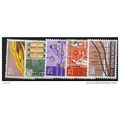 1969 5 different values - #221 fine used/cancelled