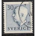 Fa 408: 30 ö blue Definitive Stamp: Gustav VI A...